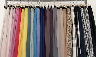 22色のカラーと選べる丈「神戸・山の手スカート」｜TRECODE公式通販サイト